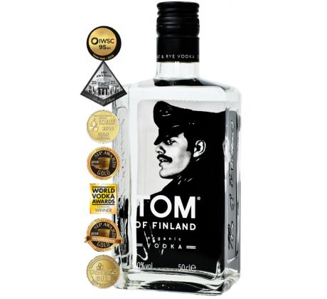 Tom of Finland Organic Vodka 40% 0,5l (čistá fľaša)