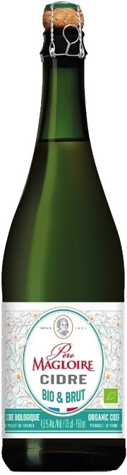 Cidre Pere Magloire BIO & Brut 4,5% 0,75l