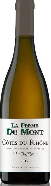 La Ferme du Mont "La Truffière" Côtes du Rhône blanc 2023 0,75l