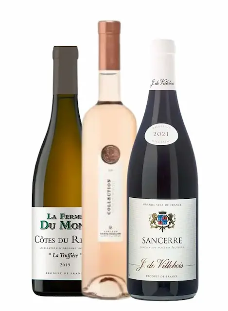 Francúzska jarná trilógia: Rhône, Provence & Loire (degustačný výber 3 vín)