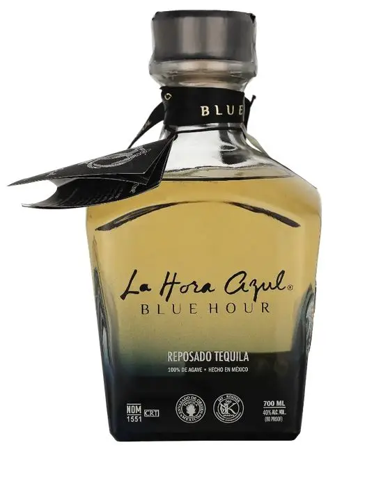La Hora Azul Blue Hour Reposado Tequila 100% de Agave 40% 0,7l