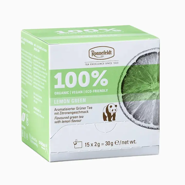 Čaj 100% RONNEFELDT Lemon Green 15x2g