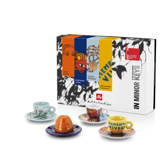 illy Biennale 2026 kolekcia 4 espresso šálok
