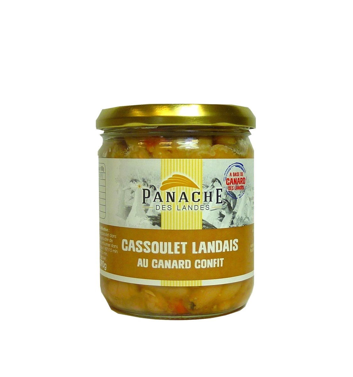 Cassoulet s kačacími stehnami 390g