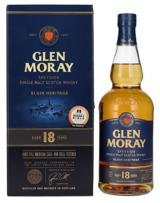 Glen Moray 18YO Elgin Heritage 47,2% 0,7l GB