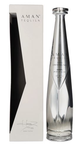 Aman Tequila Añejo Cristalino 100% de Agave 40% 0,7l GB