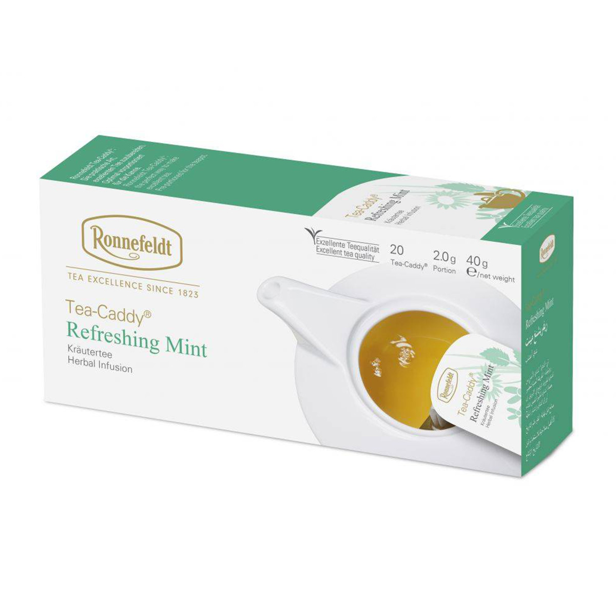 Ronnefeldt Tea Caddy Refreshing Mint čaj 20 x 3,9g