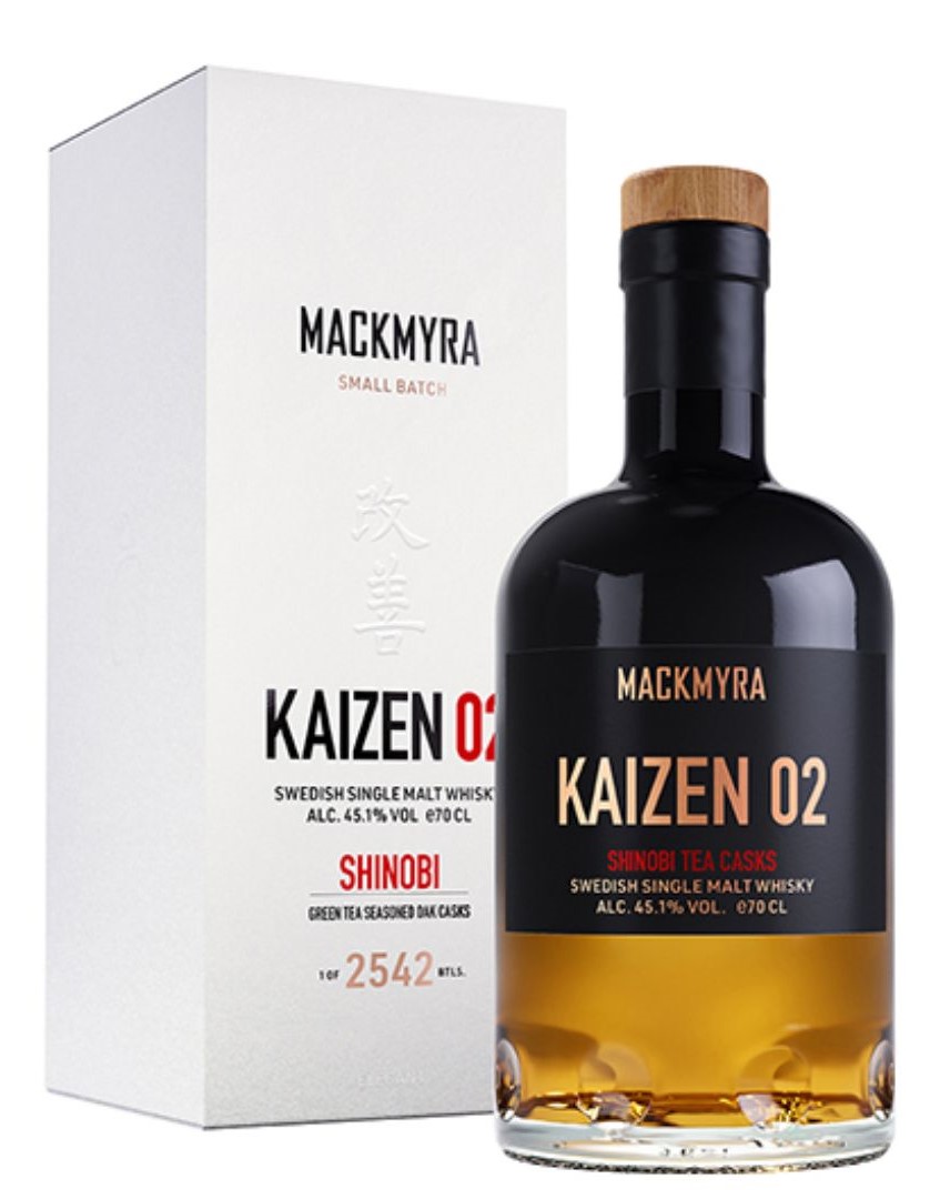 Mackmyra Kaizen 02 Single malt whisky 45,1% 0,7l GB