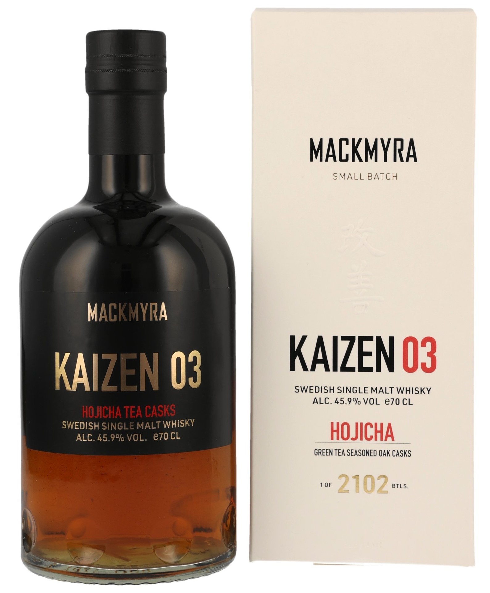Mackmyra Kaizen 03 Single malt whisky 45,9% 0,7l GB