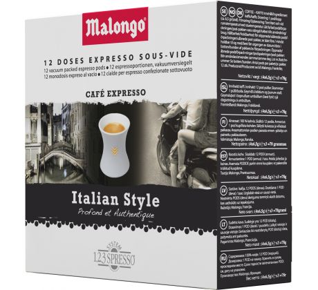 123Spresso pody Italian Style 16 dávok