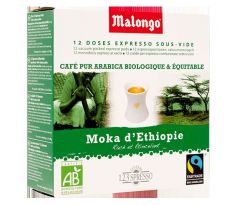 123Spresso pody Moka d'Ethiopie Bio a Fair Trade 16 dávok