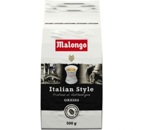 Malongo zrnkova kava Italien Style 500g