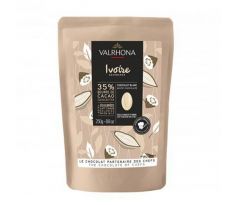 Valrhona IVOIRE biela čokoláda 35% 250g