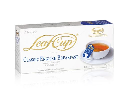 Ronnefeldt LeafCup Classic English Breakfast čaj 15 x 2,5g