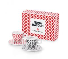 Kolekcia Mona Hatoum 2x cappuccino šálky