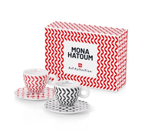 Kolekcia Mona Hatoum 2x cappuccino šálky