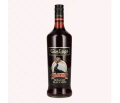Goslings Black Seal 80 Proof Bermuda Black Rum 40% 1l (čistá fľaša)