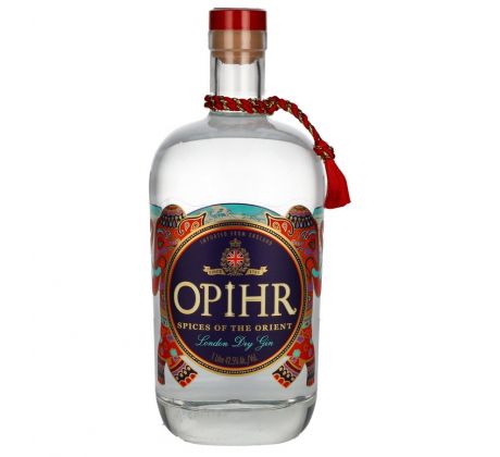 Opihr Oriental Spiced London Dry Gin 42,5% 1l (čistá fľaša)