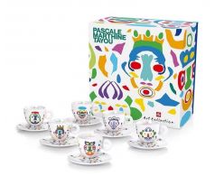 Kolekcia Pascale Marthine Tayou  6x cappuccino šálky