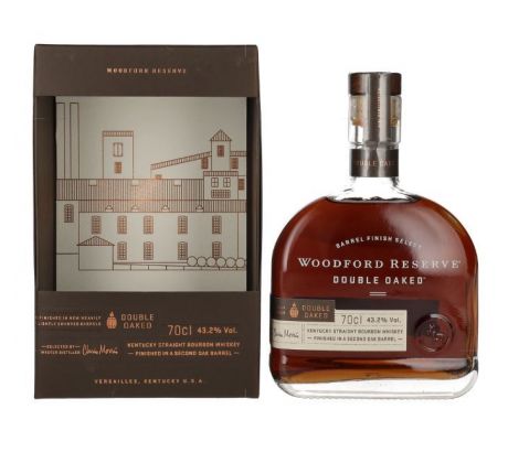 Woodford Reserve Double Oaked Kentucky Straight Bourbon Whiskey 43,2% 0,7l (kartón)