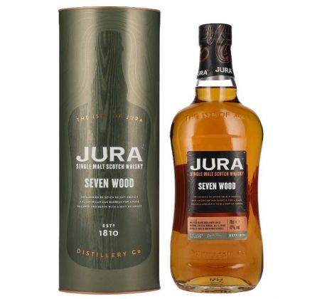 Jura Seven Wood Single Malt Scotch Whisky 42% Vol. 0,7l (tuba)