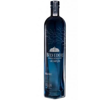 Belvedere vodka Single Estate Rye LAKE BARTĘŻEK 40% 1 l (čistá fľaša)
