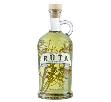 Marzadro Grappa Le Erbe Ruta 40% 0,5l (čistá fľaša)